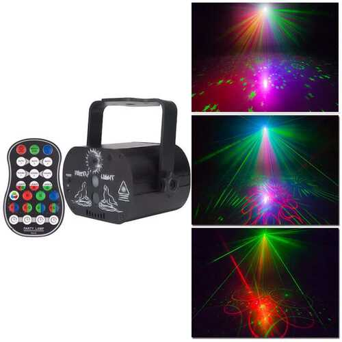 Amazon LED Stage Light 60 Patterns Mini Laser Effect Lights