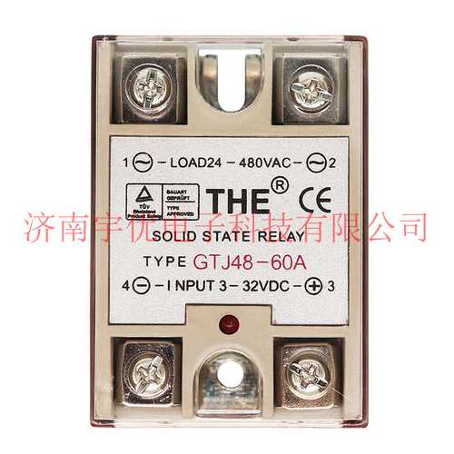 THE无锡天豪 GTJ48-60A 安装式单相交流固态继电器 480V 原装现货