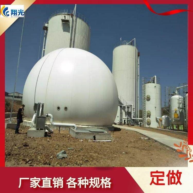 沼气柔性气柜 干式气柜让沼气过渡储存猪粪沼气储柜双膜气柜厂家
