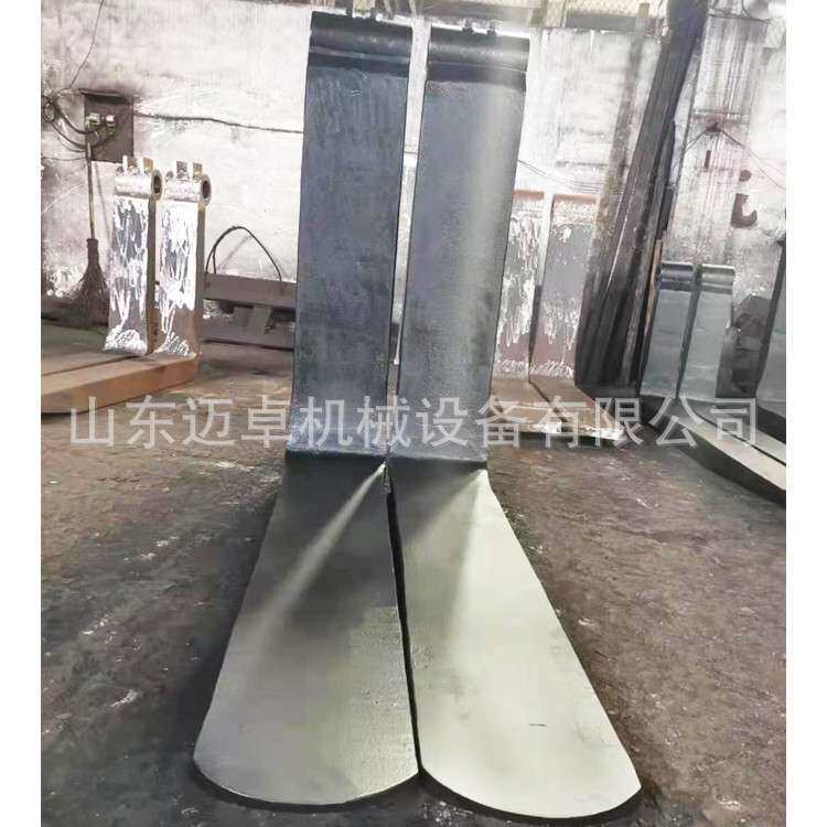 叉车配件 铲车改叉车加长货叉 杭州叉车加长前叉 7T装卸叉车货叉