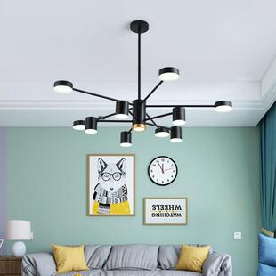 客厅灯简约现代led吊灯 大气家用创意个性卧室吸顶灯北欧餐厅吊灯