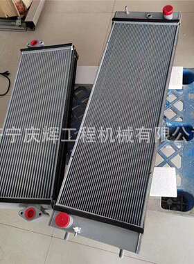 挖掘机水箱EC55 EC140BLC EC210BLC散热器 油散 中冷 机油散热器