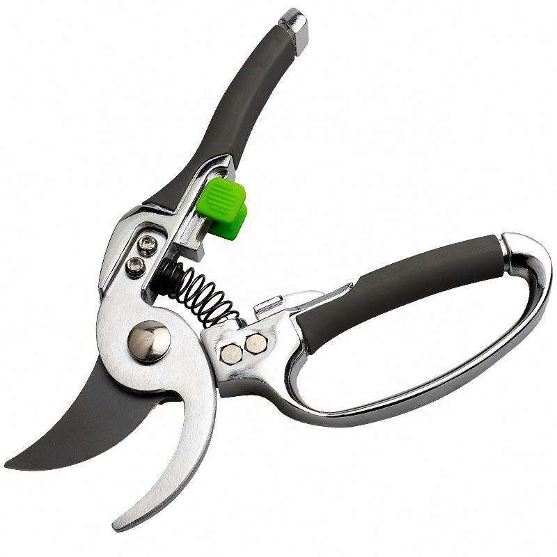 Secateur Carbon Steel Pruning Shears Bypass Plant Scissors