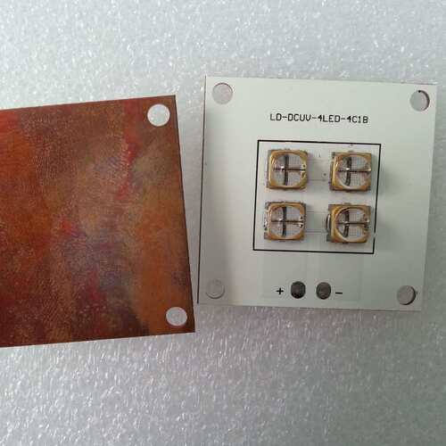 UV模组6565UVLED光源40w365/385/395/405/415nmUV灯珠紫外线