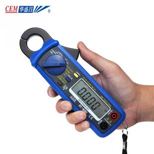 CEM华盛昌数字电流钳形表自动量程万用表DT9702/337数显电压表