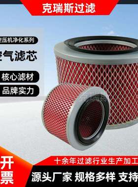 克瑞斯过滤空压机三滤螺杆机压缩机折叠空气滤芯SAL-700G-800G