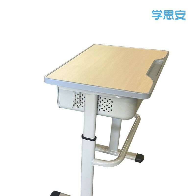简约课桌椅单人书桌学校桌椅套装学生课桌家用儿童学习桌厂家