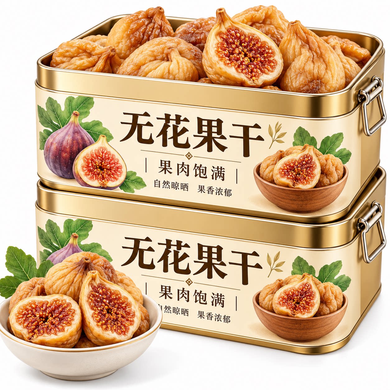 新疆特产天然无花果干自然风干休
