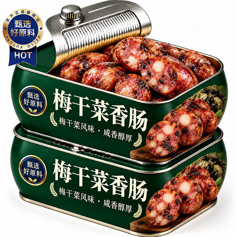 梅干菜香肠金华老字号手工制作