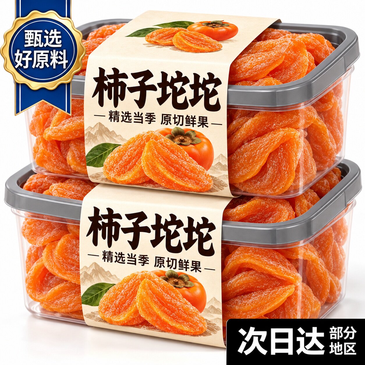 广西桂林特产正宗流心柿饼