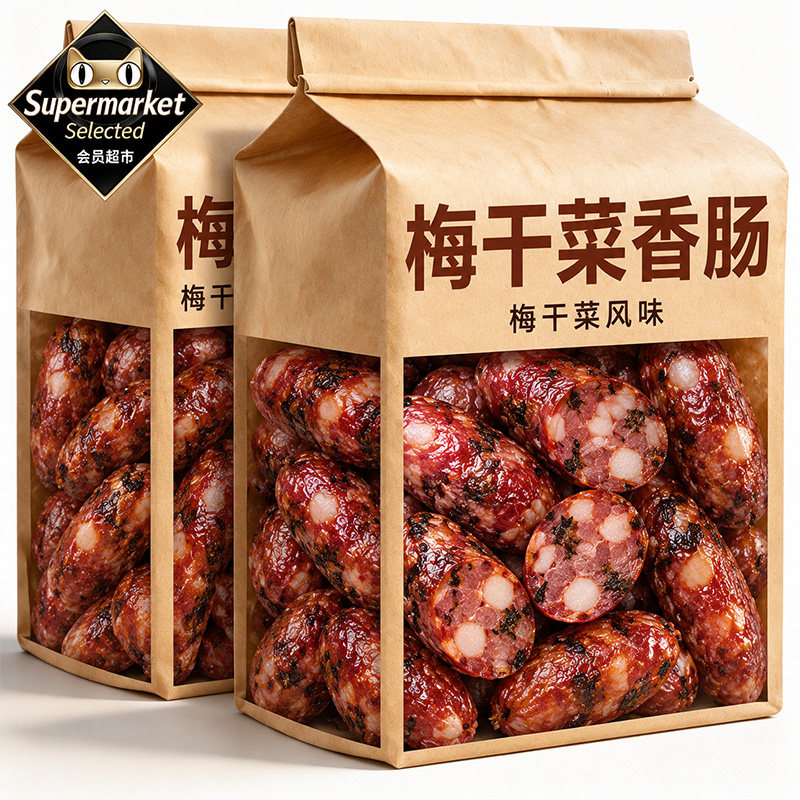 梅干菜香肠金华老字号手工制作