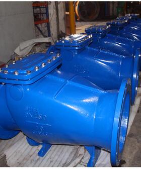 HH44X微阻缓闭止回阀铸钢法兰控制阀DN400标准GB/T13927