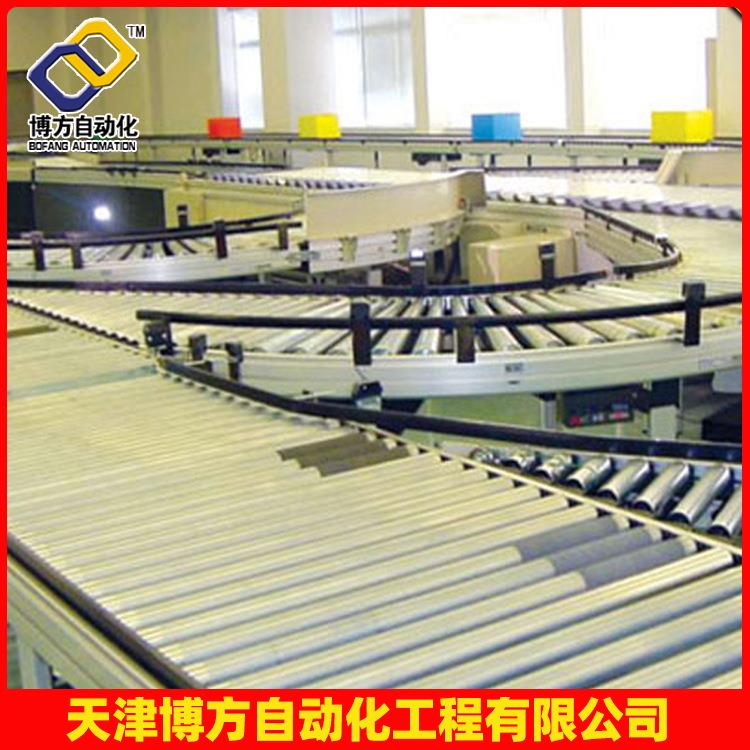 厂家镀锌滚筒输送机动力滚筒线物流输送不锈钢滚筒线