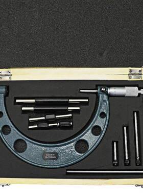 高精度可换测砧大量程外径千分尺0-50-100-150mm0.01mm