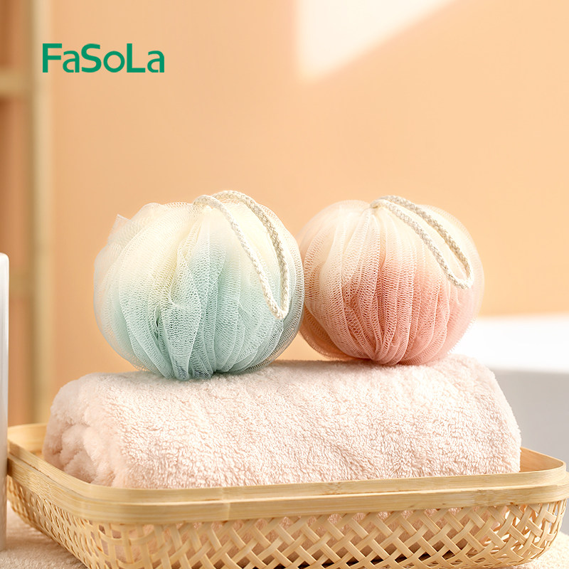 FaSoLa沐浴球高档起泡球搓澡球不散浴花球花儿球女超柔软大号浴球,家庭/个人清洁工具,沐浴球,淘宝优惠券,粉丝福利购,淘宝优惠卷