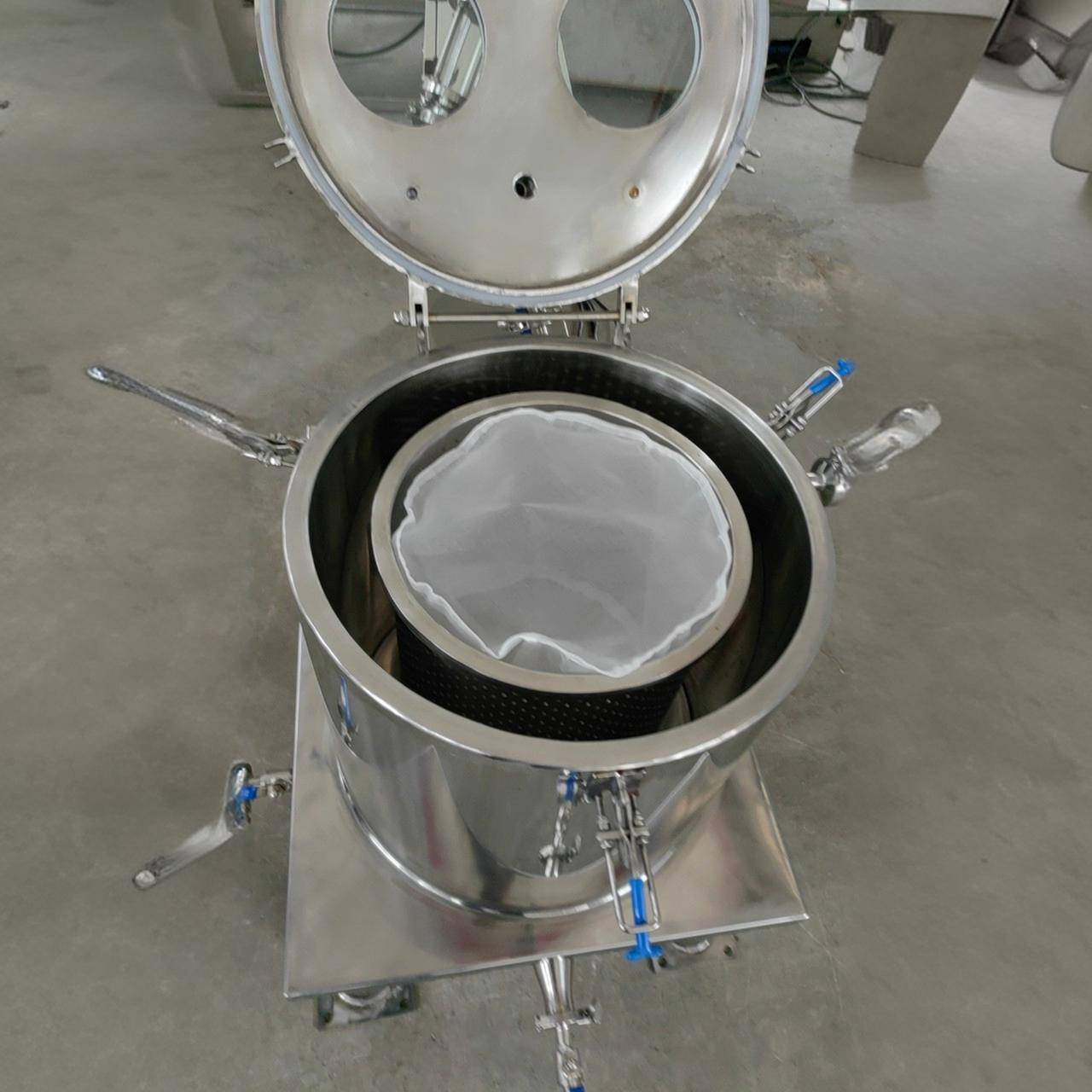 工业CBD萃取脱水机离心机PLC编程全自动生产带超声波高效密闭式