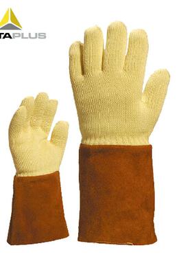 代尔塔203008耐高温300度 耐磨隔热防烫抗撕裂劳保手套