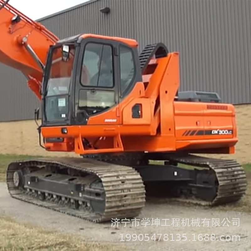 铁路货场升降驾驶室 公铁两用挖机改装 升高驾驶楼 火车皮推平铲