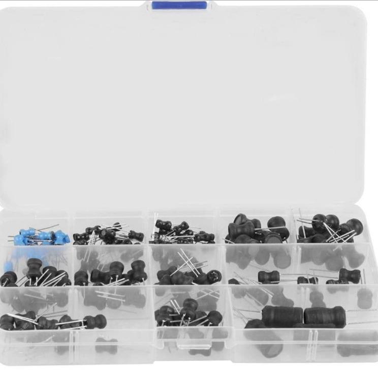 145Pcs电感器分类套件 10uH-10mH 12款扼流圈电感器分类套件