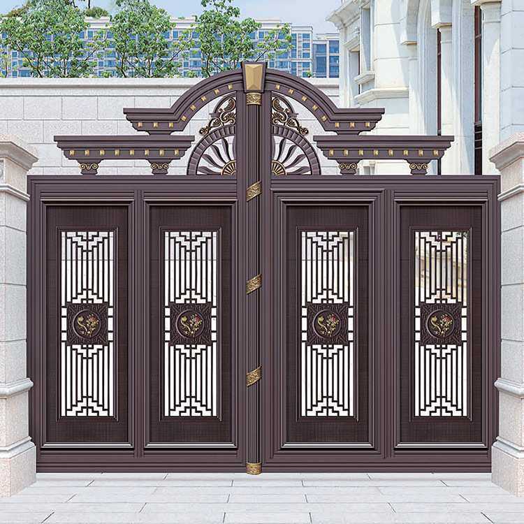 新中式电动铝艺大门农村自建房别墅庭院子母门花园铝合金入户平开,模玩/动漫/周边/娃圈三坑/桌游,模型制作工具/辅料耗材,淘宝优惠券,粉丝福利购,淘宝优惠卷