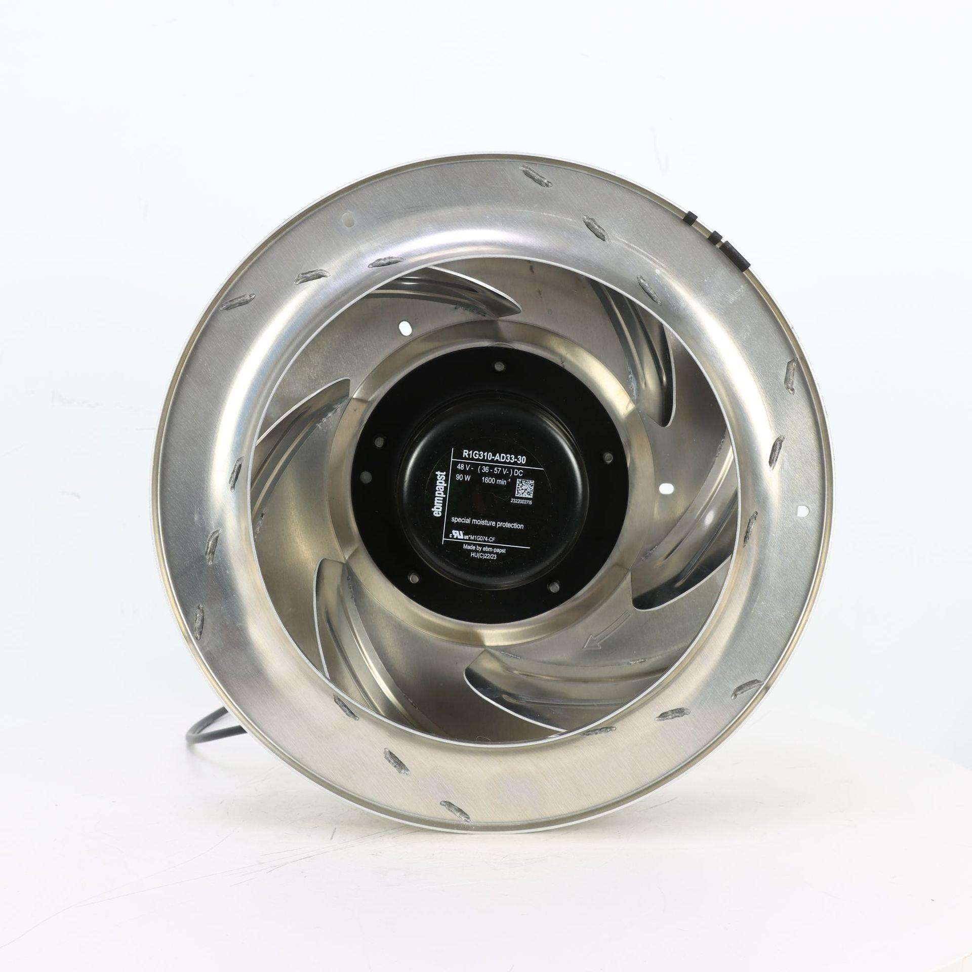 德国ebm散热风扇 R1G310-AD33-30 48V 90W M1G074-CF FFU净化风机