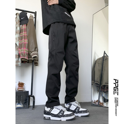 美式机能冲锋裤男款春秋