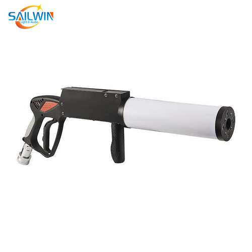 LED Handheld CO2 Gun Fog Machine Jet Smoke Machine DJ Effect