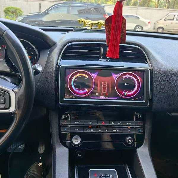 适用16-18款捷豹XE/F-PACE10.25寸智能中控大屏导航改装Carplay