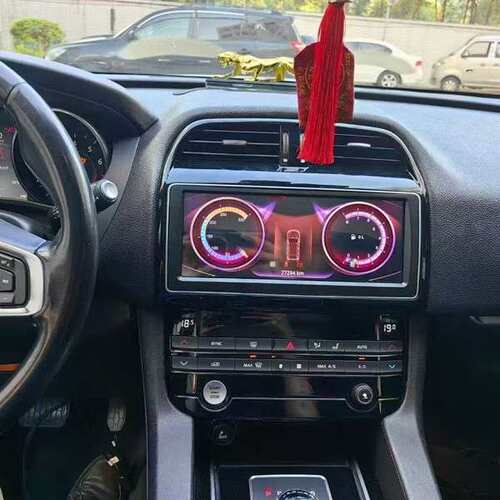 适用16-18款捷豹XE/F-PACE10.25寸智能中控大屏导航改装Carplay