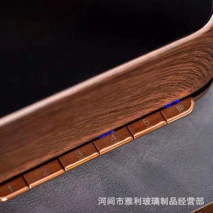 茗凤祥胡桃木电陶炉家用烧水壶小型煮茶器煮茶炉钢琴家烧水炉茶具