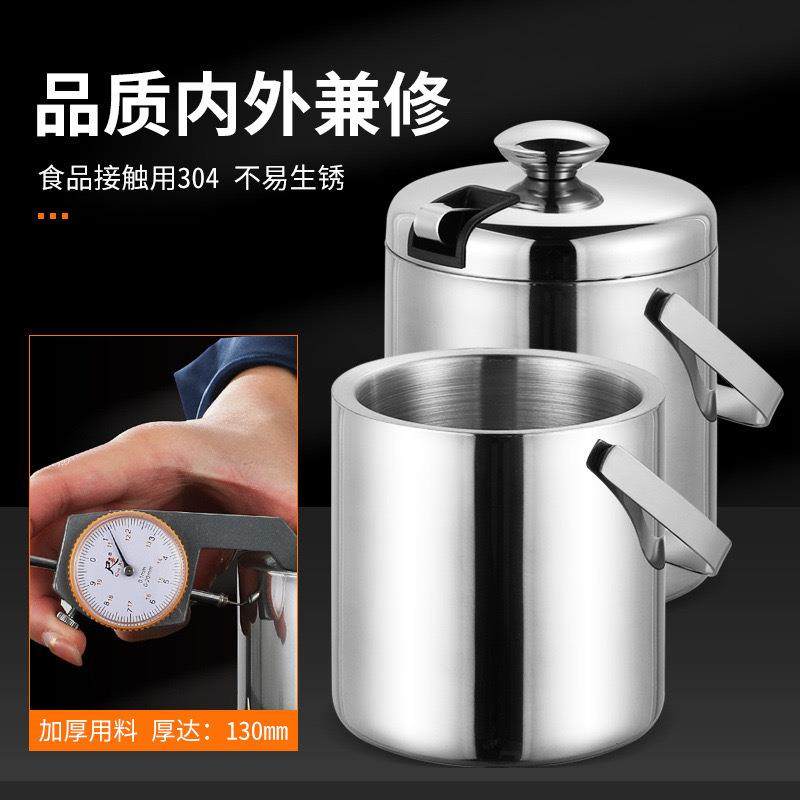 厂家直销不锈钢304材质双层冰桶手提带盖啤酒香槟桶酒吧红酒桶,鲜花速递/花卉仿真/绿植园艺,割草机/草坪机,淘宝优惠券,粉丝福利购,淘宝优惠卷