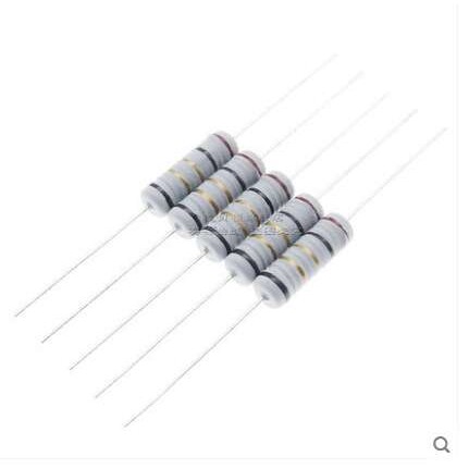 绕线保险丝电阻 KNP 1/4W 0.25W 1欧 68R 长6mm 直径2.3mm