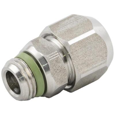 意大利安耐AIGNEP 不锈钢外螺纹直通快拧接头（通用短锥）61005