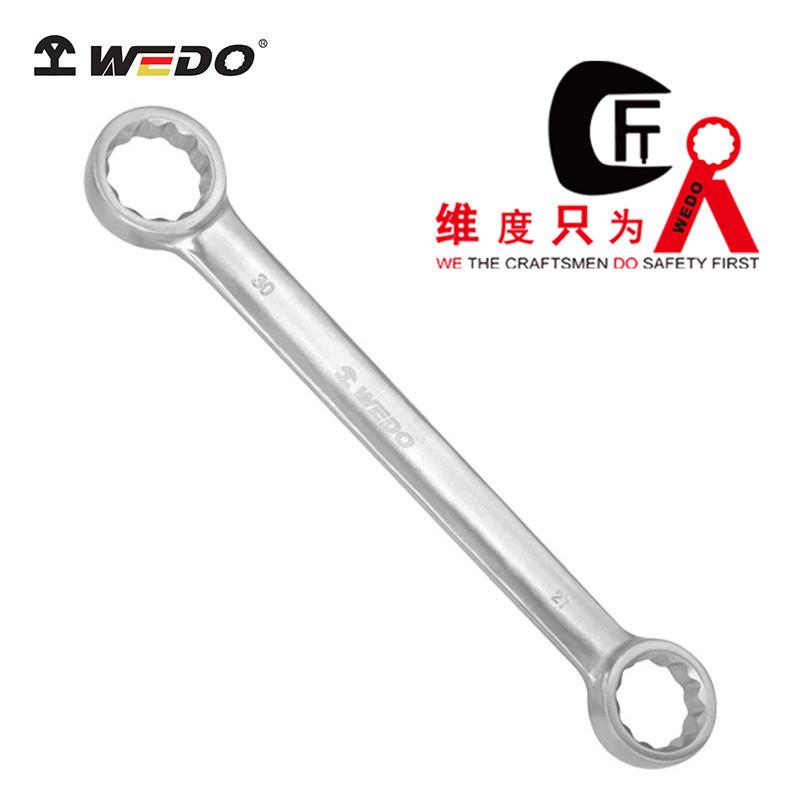 WEDO维度钛合金工具 钛合金无磁耐腐蚀平把双头梅花扳手眼睛扳手