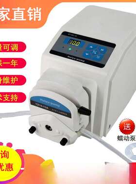慧宇蠕动泵计量数字恒流泵BT100J-1A转速显示 YZ15-13A/B雷弗