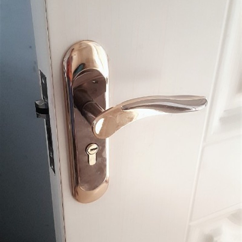 速发房门锁室内卧室实木门锁简约房门门锁家用静音门把手门锁具通