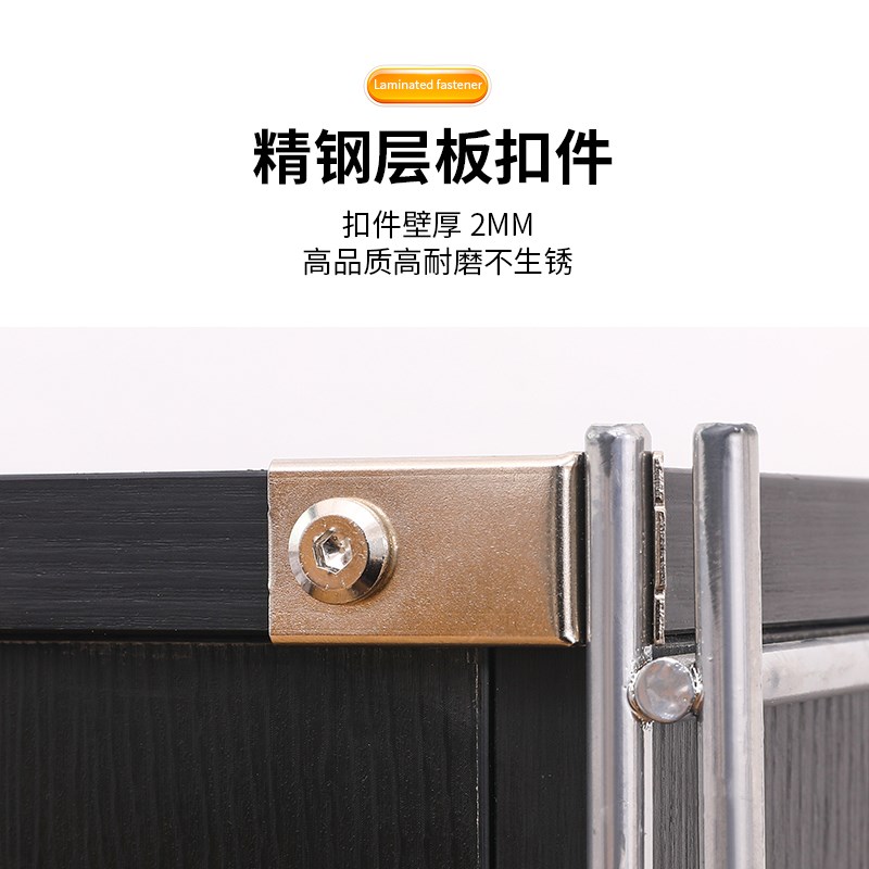 家用对开门沙发边柜客厅侧边柜卧室可移动边几储物柜茶水柜收纳柜