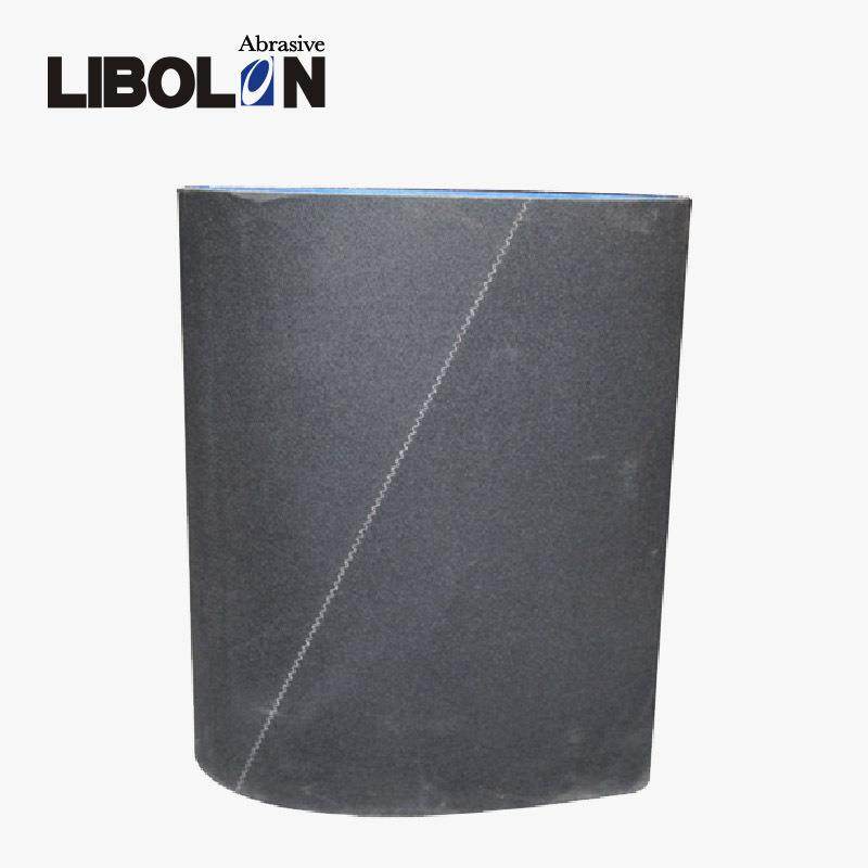 厂家直供1330*2200mm黑砂碳化硅砂带 中纤板密度纤维板打磨砂带