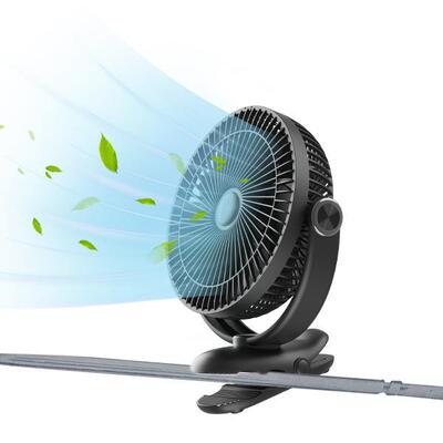 全自动夹子风扇nusb充电超长续航车载办公宿舍桌面静音小型循环扇