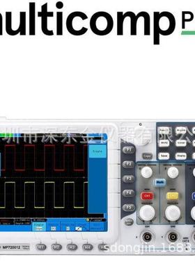 数字示波器100MHZ MULTICOMP PRO MP720012 EU-UK