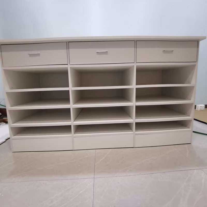 多功能操作台插花展示台包装纸收纳柜鲜花店花架抽屉式工作台桌子