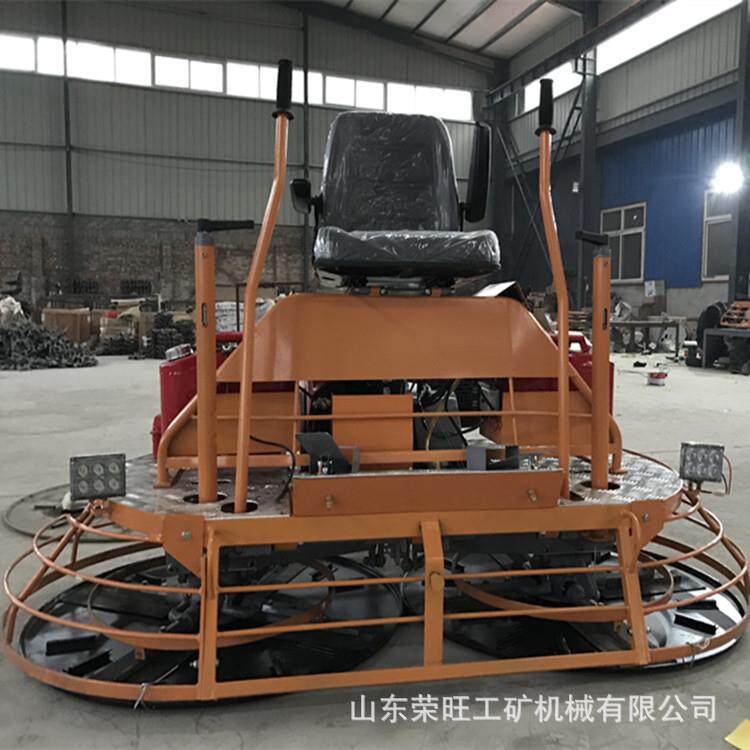 座驾式混凝土磨光机电动抹光机800型手扶汽油路面抹平机