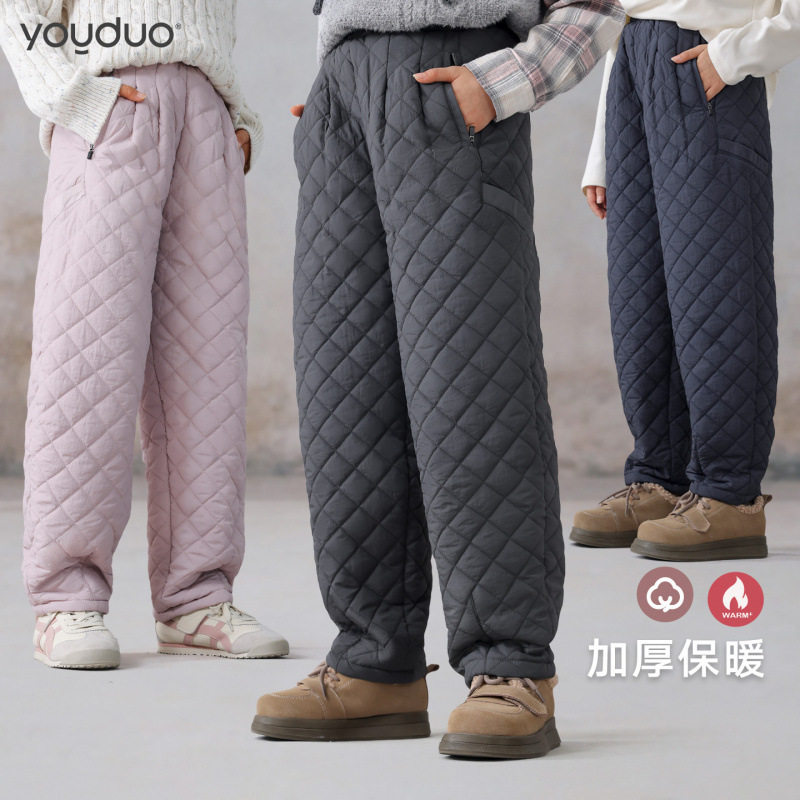 女童棉裤冬装保暖裤儿童裤子中大童保暖裤外穿三层夹棉校服神器,童装/婴儿装/亲子装,裤子,淘宝优惠券,粉丝福利购,淘宝优惠卷