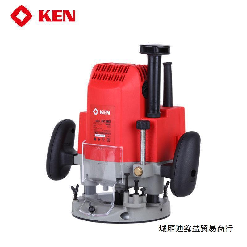 锐奇KEN雕刻机大功率电木铣大锣机家用修边机木工开槽机3912BS