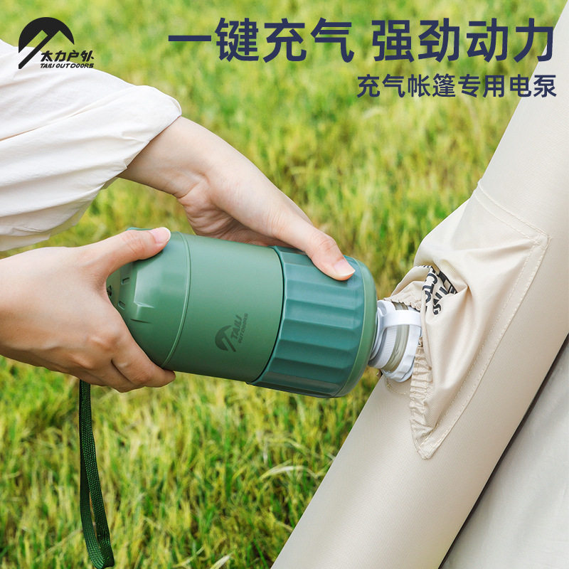 太力电动充气泵帐篷户外露营充气打气泵迷你便携式帐篷专用电泵图片