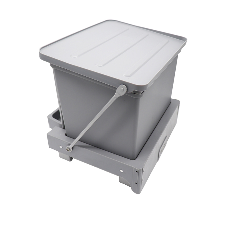 vase shojp弹开式橱柜内嵌入柜橱柜门隐藏厨房分类内置弹出垃圾桶