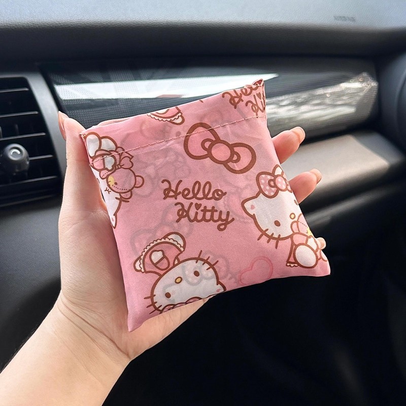 可爱猫猫折叠购物袋便携超市环保大容量牛津布收纳袋买菜手提袋,收纳整理,购物袋/环保袋/帆布袋,淘宝优惠券,粉丝福利购,淘宝优惠卷