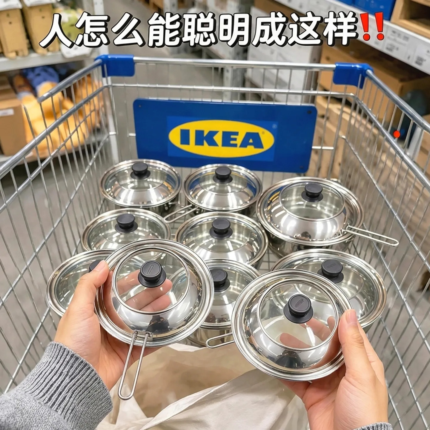 防溅油锅盖可视家用厨房炒菜挡油盖防溢不烫手长把手盖子做饭神器