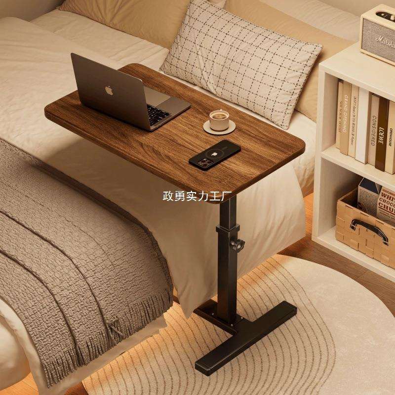 床边桌床头置物架可移动升降翻转折叠沙发边几边桌客厅家用小桌子