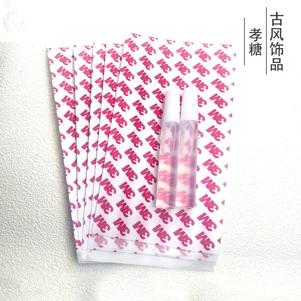 3M大张透明双面胶宋锦手工辅料专用金属强力粘贴耐高温厚0.12mm - 实物图